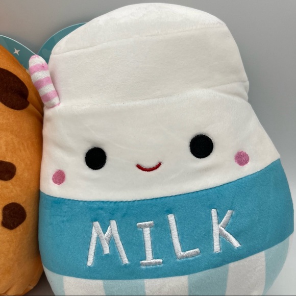 Squishmallows Walgreens Exclusive 2022 Milk And Cookies Melly and Neeona 8 inch - Picture 4 of 6